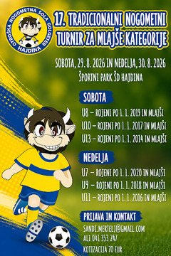 Turnir Golgeter Hajdina 2026 - letak